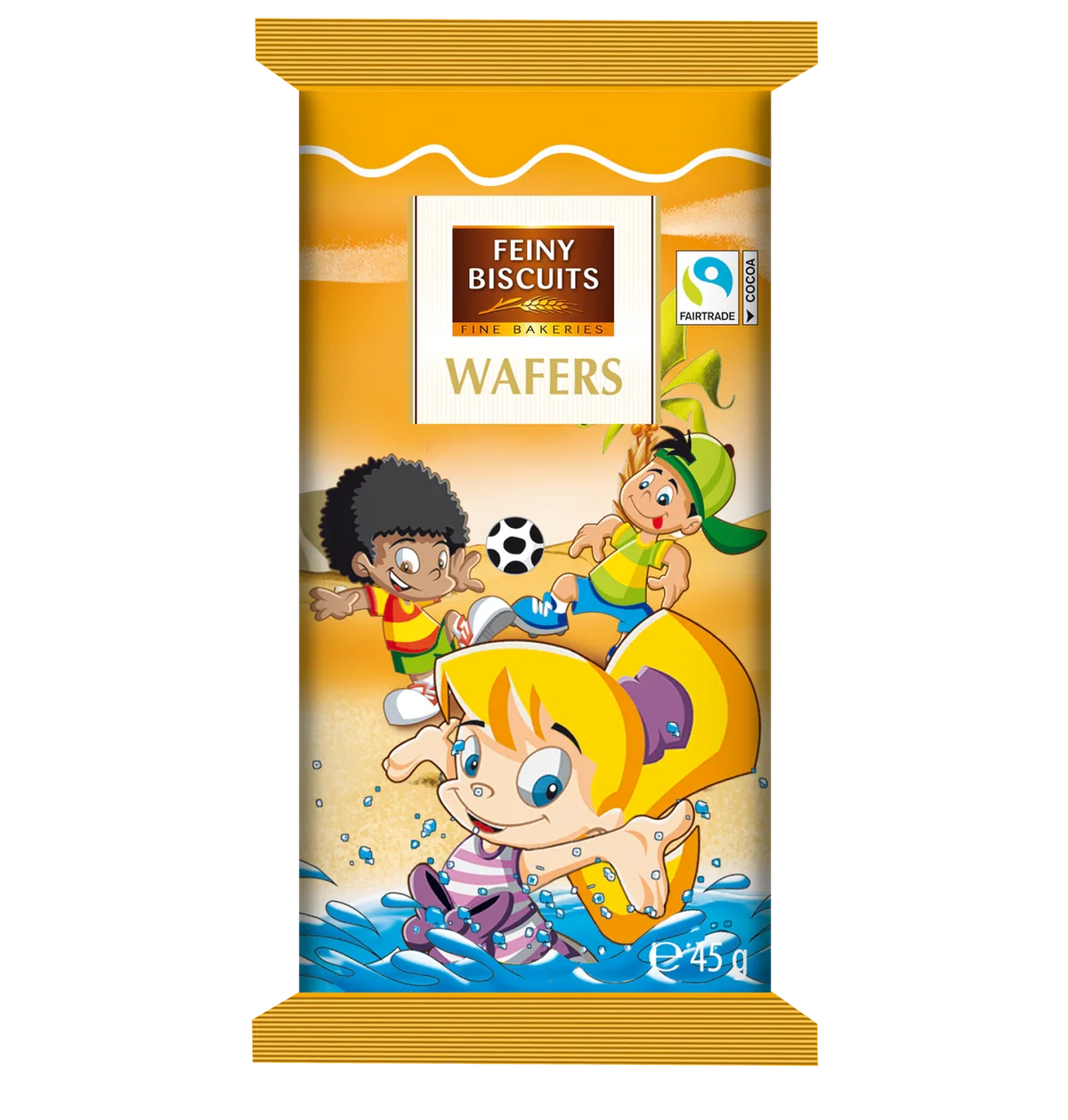 Feiny Biscuits Kinder-Waffeln mit Kakaocremefüllung 225 g in verschiedenen Motiven