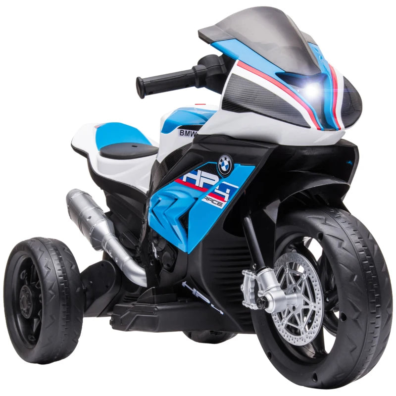 Elektro Motorrad Kindermotorrad Blau mit LED-Scheinwerfer – HOMCOM - Fasnacht24.ch