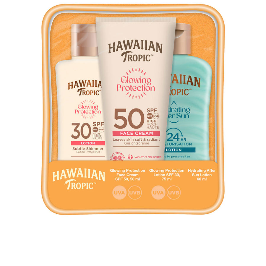HAWAIIAN TROPICAL TOILETRY BAG 3 pc