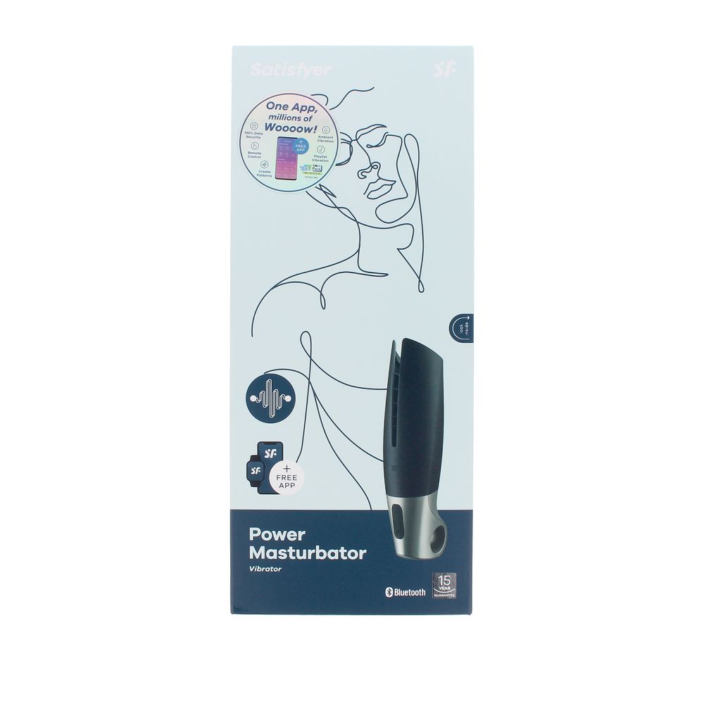 SATISFYER POWER MASTURBATOR vibrator 1 u