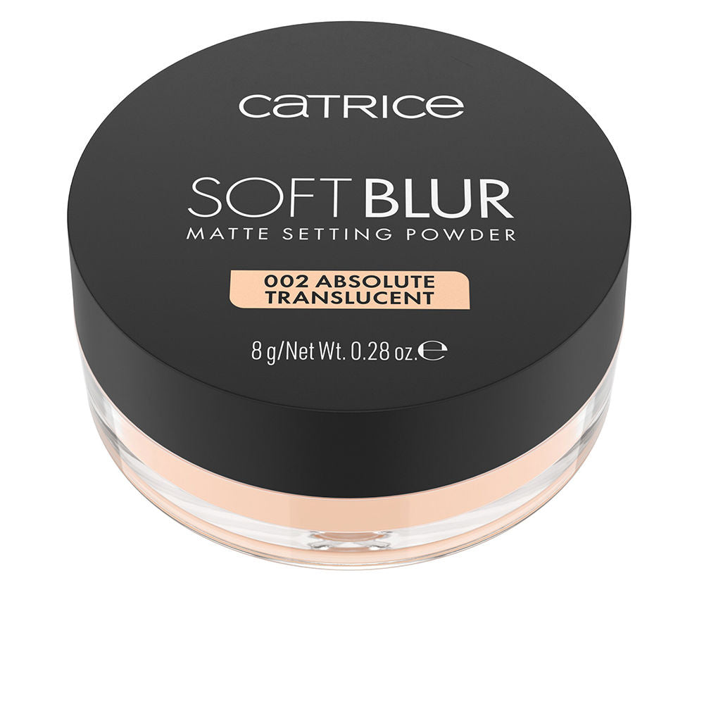 SOFT BLUR mattifying setting powder #002-Absolute Translucent 8 gr
