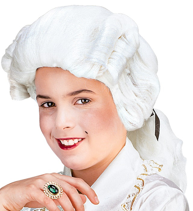 Perücke Kleiner Lord in klassischem Stil für Fasnacht und Karneval