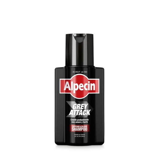 Alpecin Grey Attack Champú Anticaída Y Anticanas 200 ml