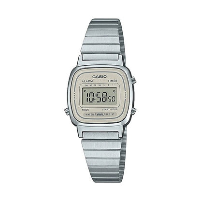CASIO VINTAGE Mod. ICONIC MINI STEEL - CREAM