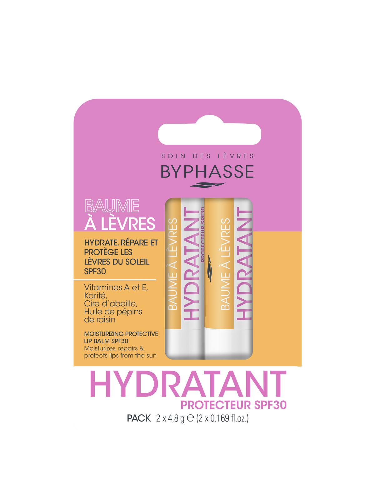Byphasse Lippenbalsam LSF 30 2er-Pack