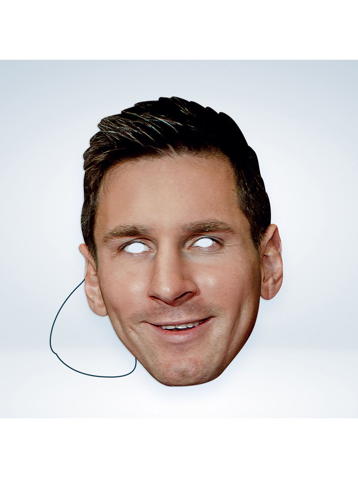 Lionel Messi Maske aus Karton von Rubies – Detailansicht