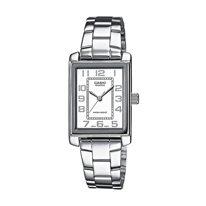 CASIO COLLECTION Mod. TANK, SILVER- WHITE
