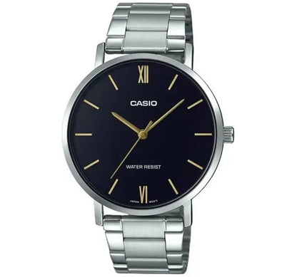 CASIO COLLECTION & VINTAGE Casio Collection Minimal Black Damenuhr LTP-VT01D-1BUDF – Produktansicht