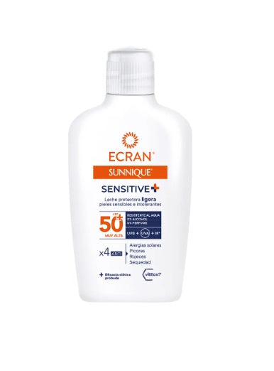 Ecran Sunnique Sensitive Sonnenschutzmilch SPF 50 200 ml