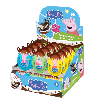 Peppa Pig Löffel-Ei Überraschungsei Peppa Pig 17,5 g Praline mit Pfefferminzfüllung