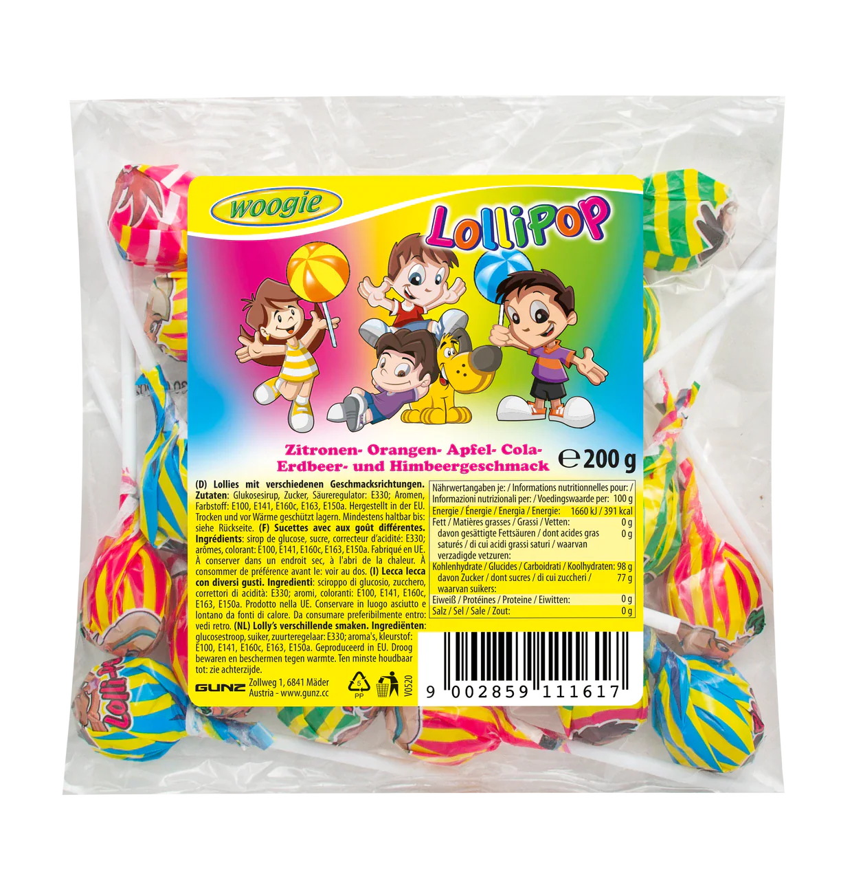Lollipops Mix 200g