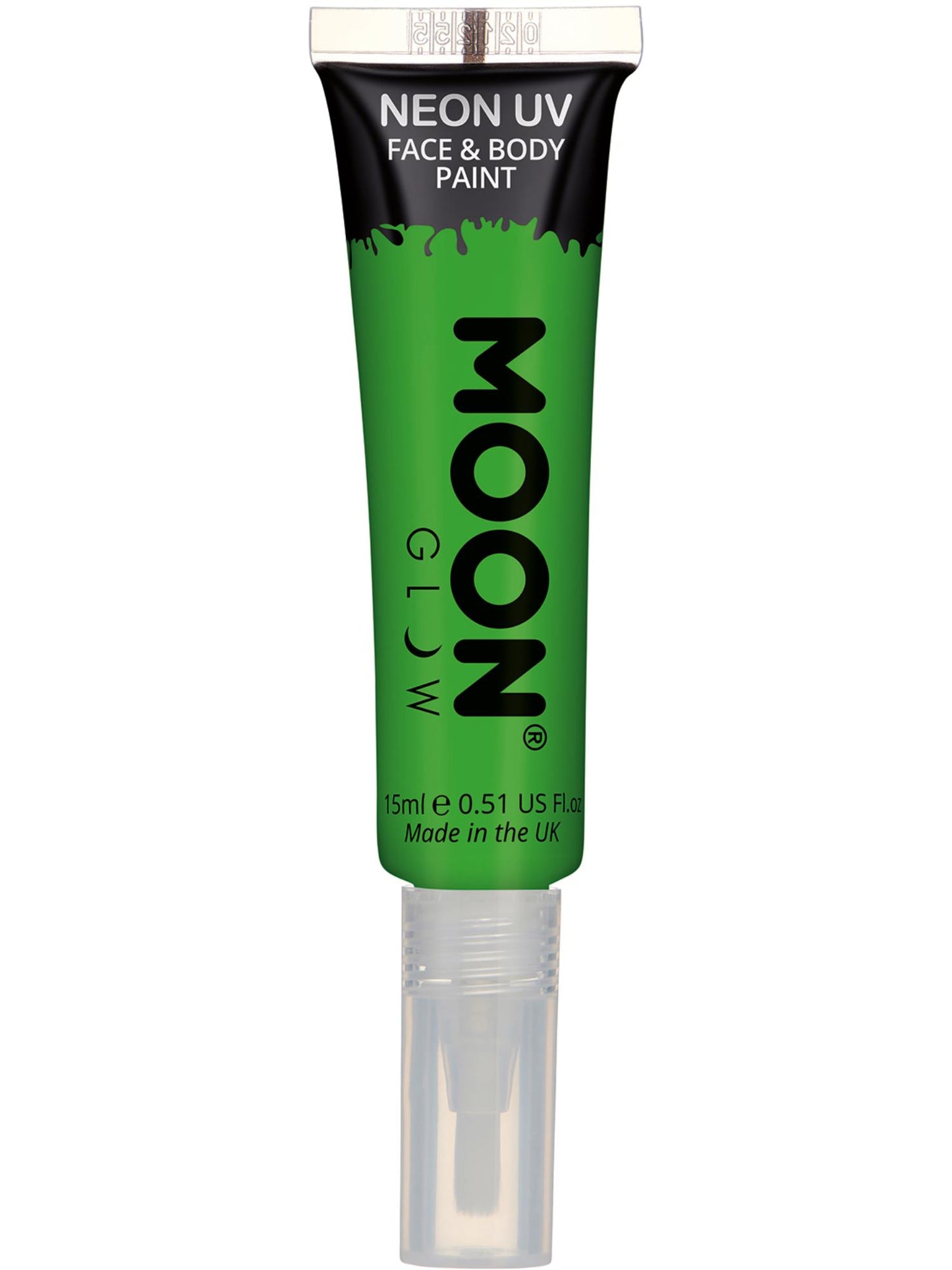 Smiffys Moon Glow Intense Neon UV Face Paint, Green CD für Unisex
