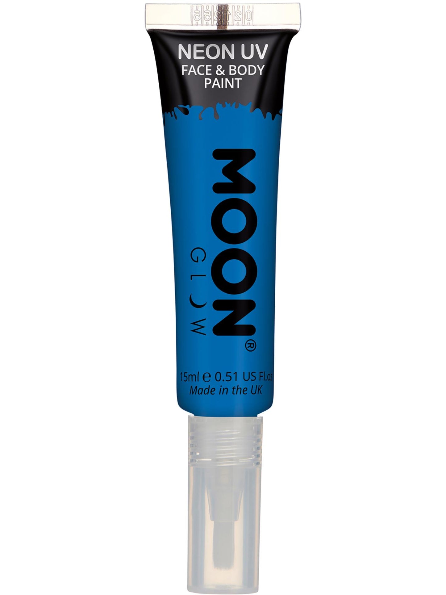 Smiffys Moon Glow Intense Neon UV Face Paint, Blue CD für Unisex