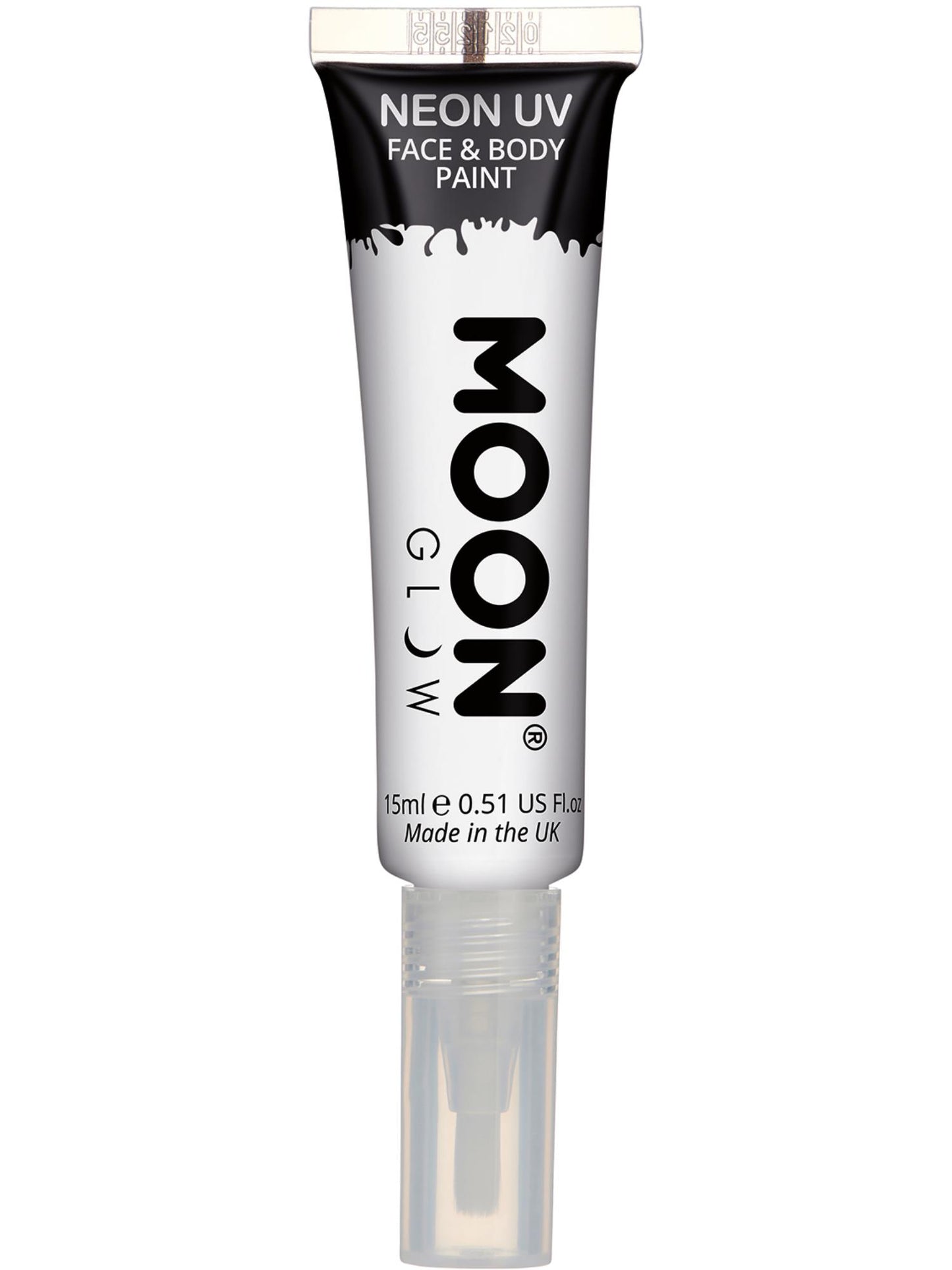Smiffys Moon Glow Intense Neon UV Face Paint, White CD für Unisex