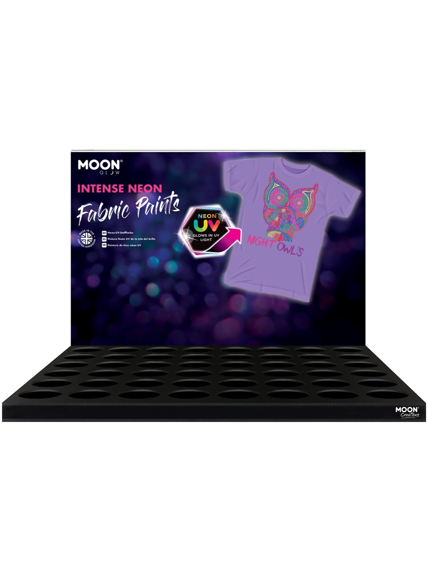 Smiffys Moon Glow - Neon Uv Intense Fabric Paint, SF für Unisex