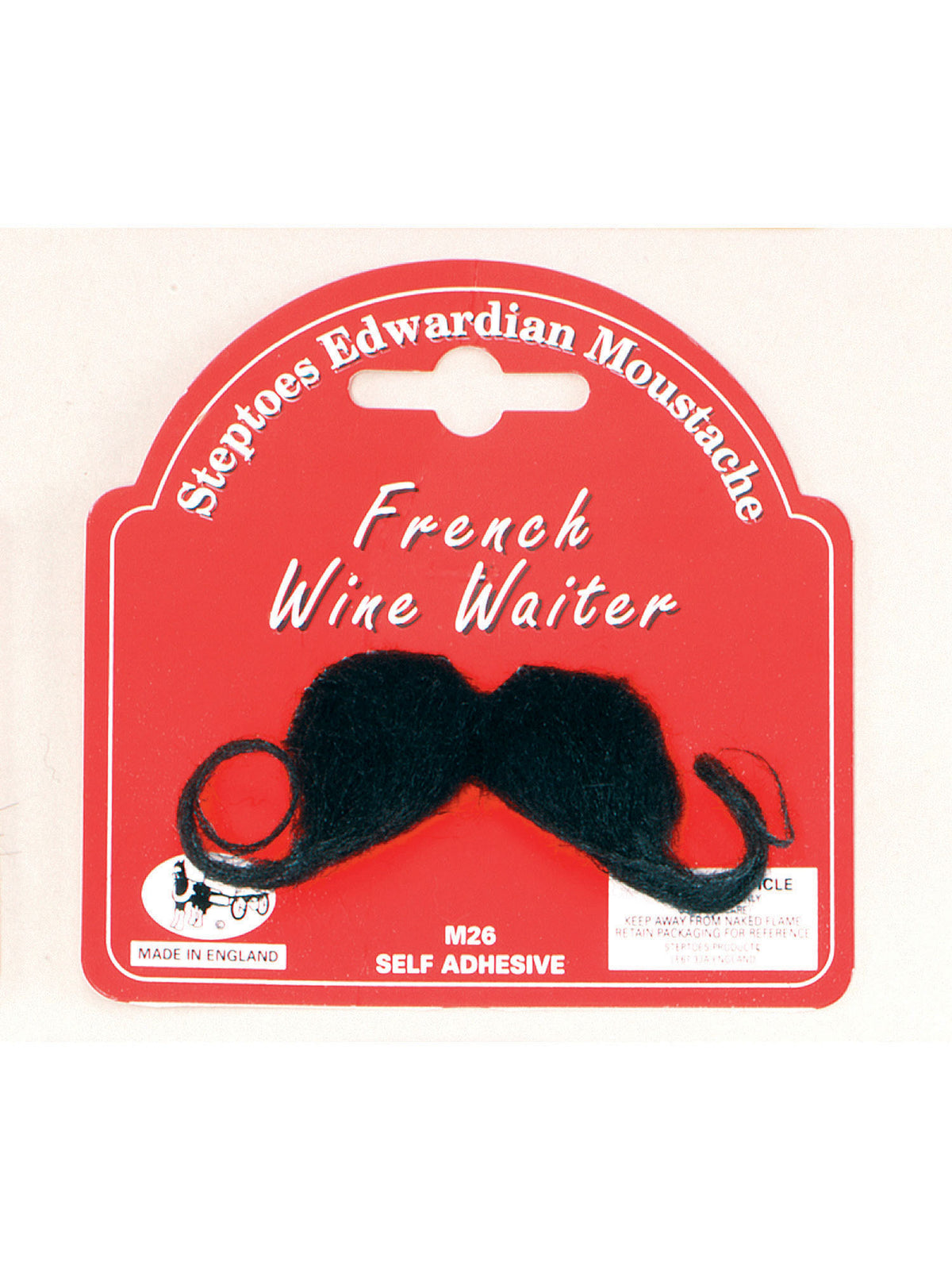 Rubies French Wine Waiter Moustache Beards and Moustaches