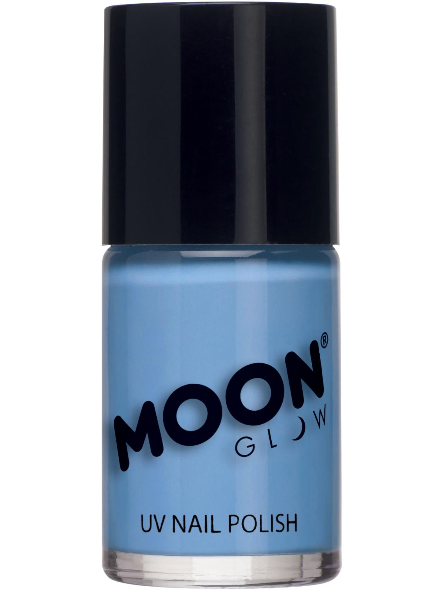 Smiffys Moon Glow Pastel Neon UV Nail Polish, Pastel Blue CD für Unisex