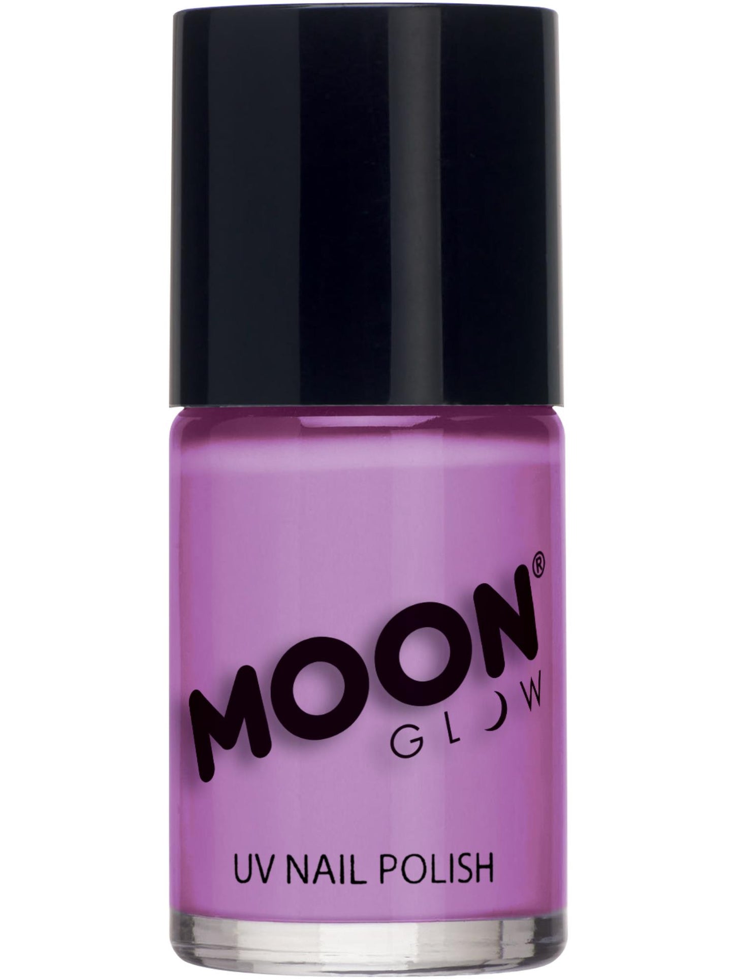 Smiffys Moon Glow Pastel Neon UV Nail Polish, Pastel Lilac CD für Unisex