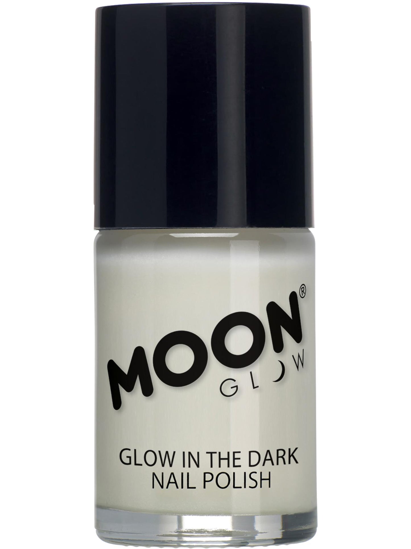 Smiffys Moon Glow - Glow in the Dark Nail Polish,Invisible CD für Unisex