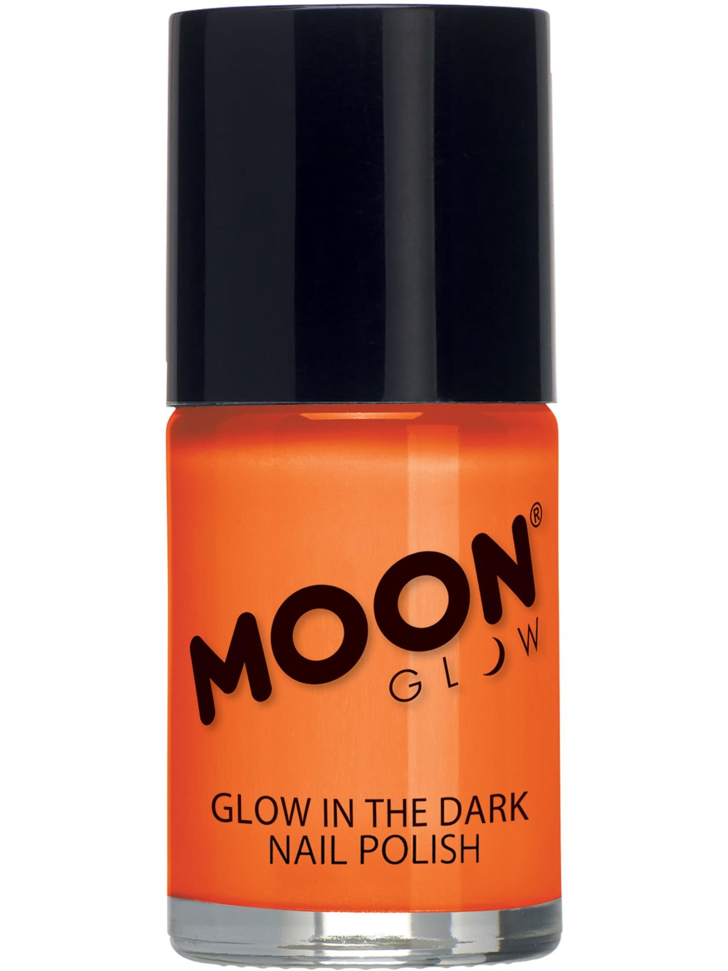 Smiffys Moon Glow - Glow in the Dark Nail Polish, Orange CD für Unisex