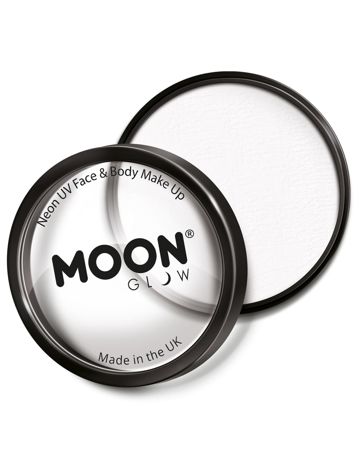 Smiffys Moon Glow Pro Intense Neon UV Cake Pot, White CD für Unisex