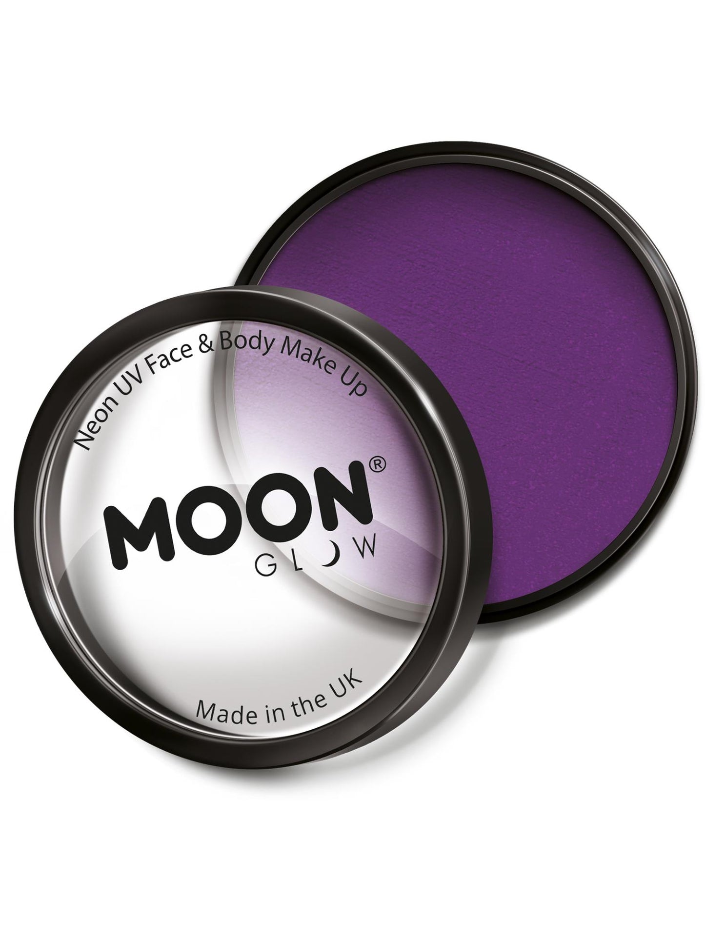 Smiffys Moon Glow Pro Intense Neon UV Cake Pot, Intense Pu CD für Unisex