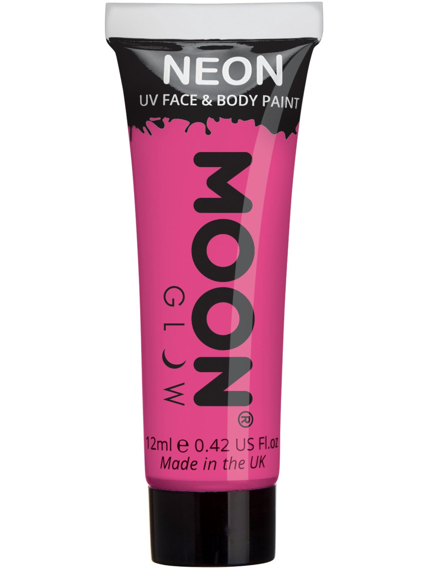 Smiffys Moon Glow Intense Neon UV Face Paint, Intense Pink CD für Unisex