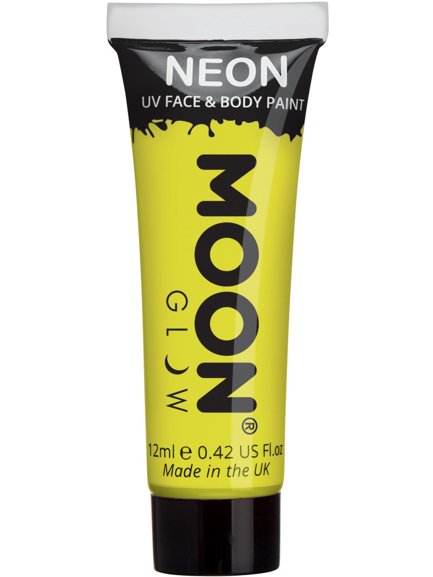 Smiffys Moon Glow Intense Neon UV Face Paint, Intense Yell CD für Unisex