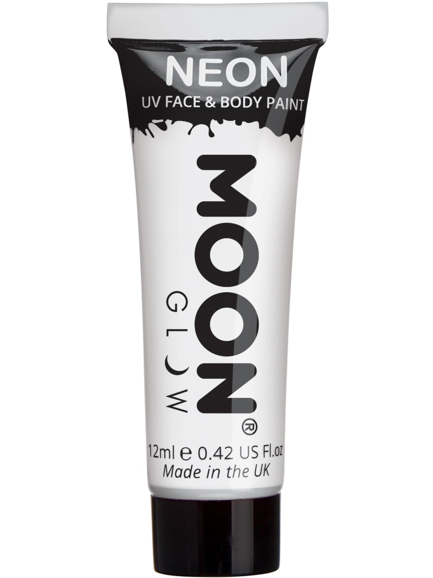 Smiffys Moon Glow Intense Neon UV Face Paint, White CD für Unisex