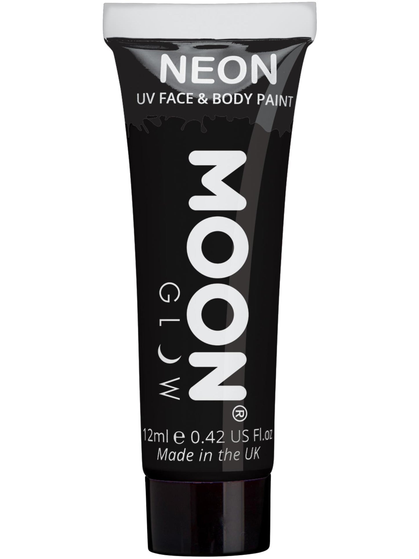 Smiffys Moon Glow Pastel Neon UV Face Paint, Black CD für Unisex