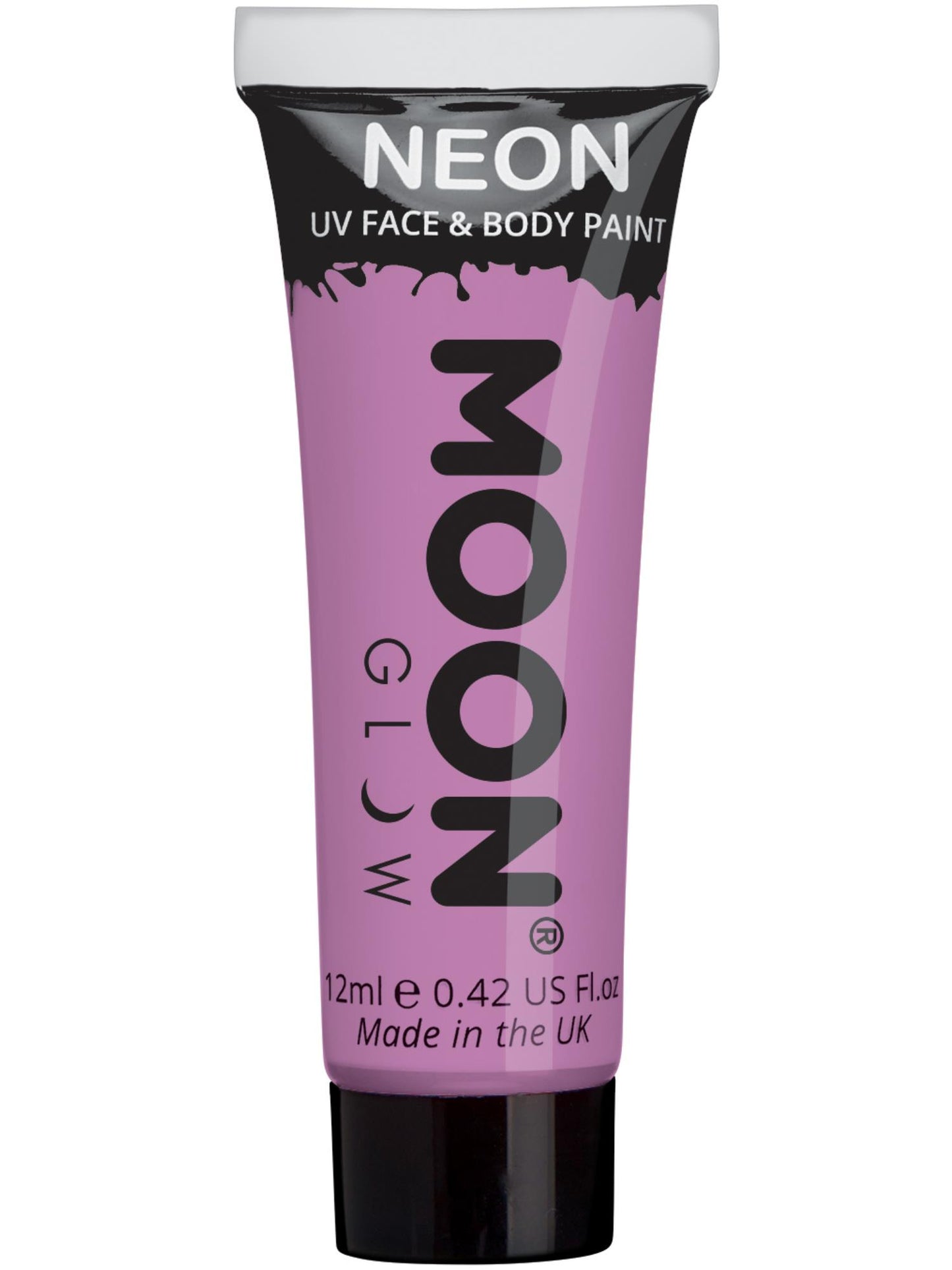 Smiffys Moon Glow Pastel Neon UV Face Paint, Pastel Lilac CD für Unisex