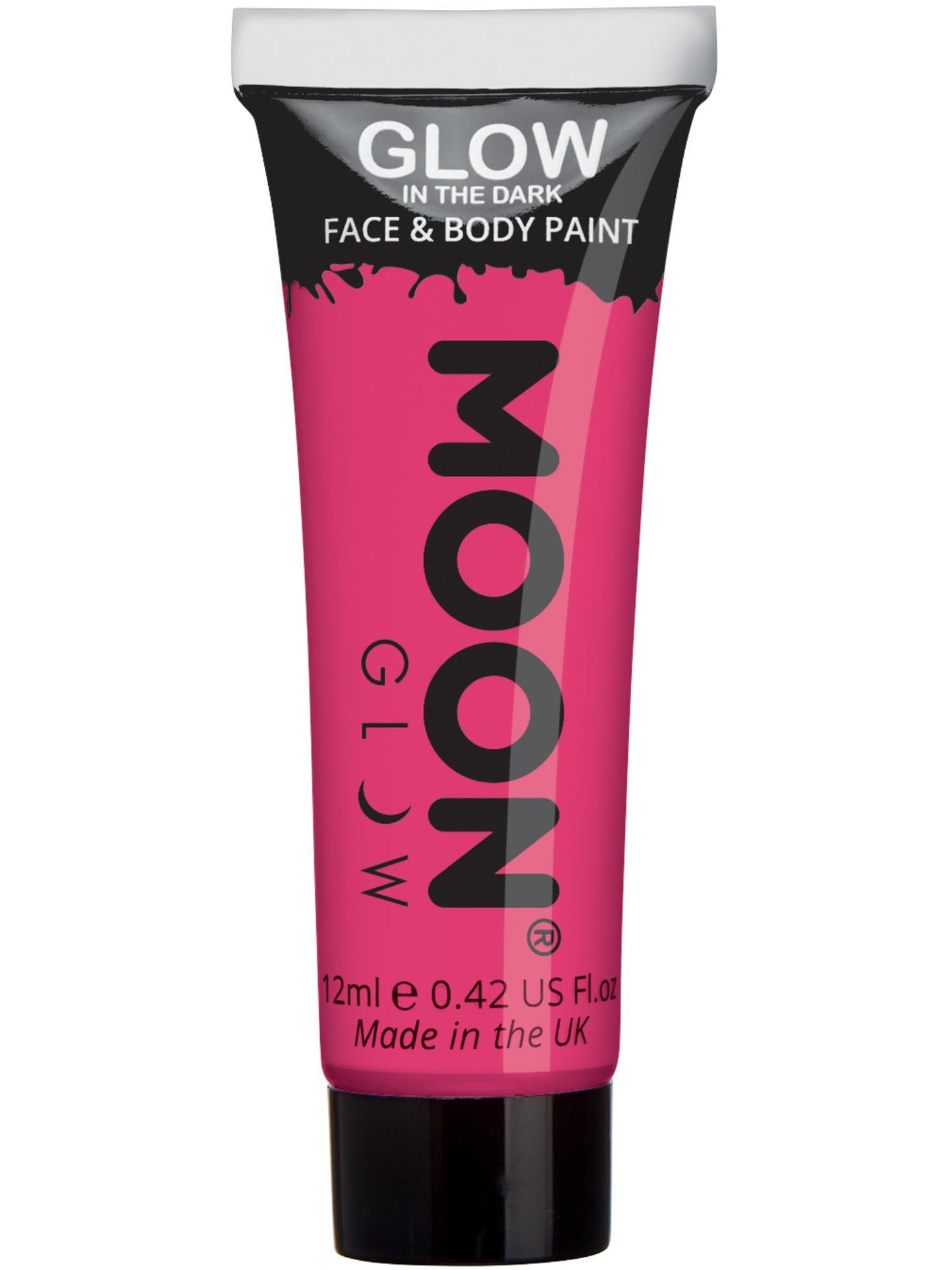 Smiffys Moon Glow - Glow in the Dark Face Paint, Pink CD für Unisex