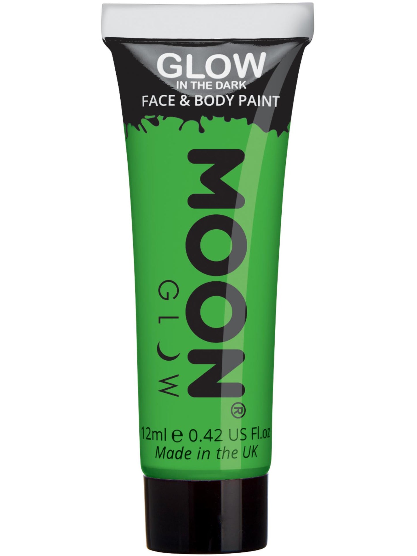 Smiffys Moon Glow - Glow in the Dark Face Paint, Green CD für Unisex