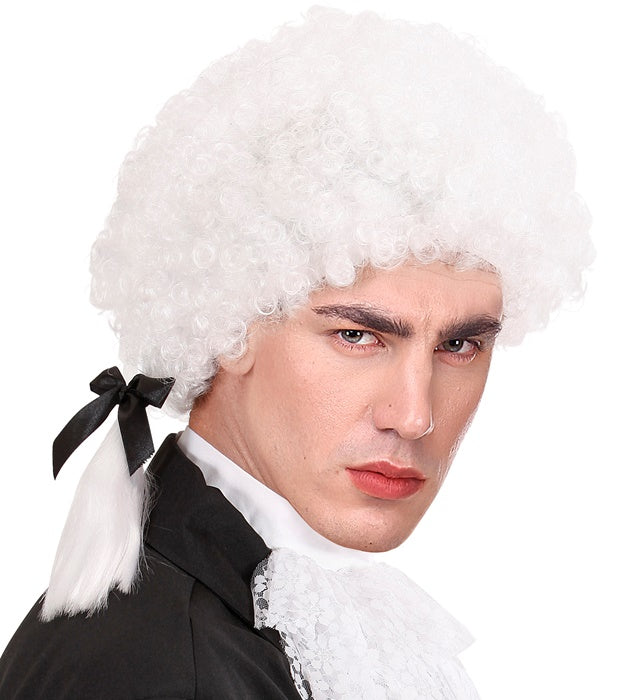 Mozart-Perücke im 18. Jahrhundert Stil für Fasnacht und Karneval