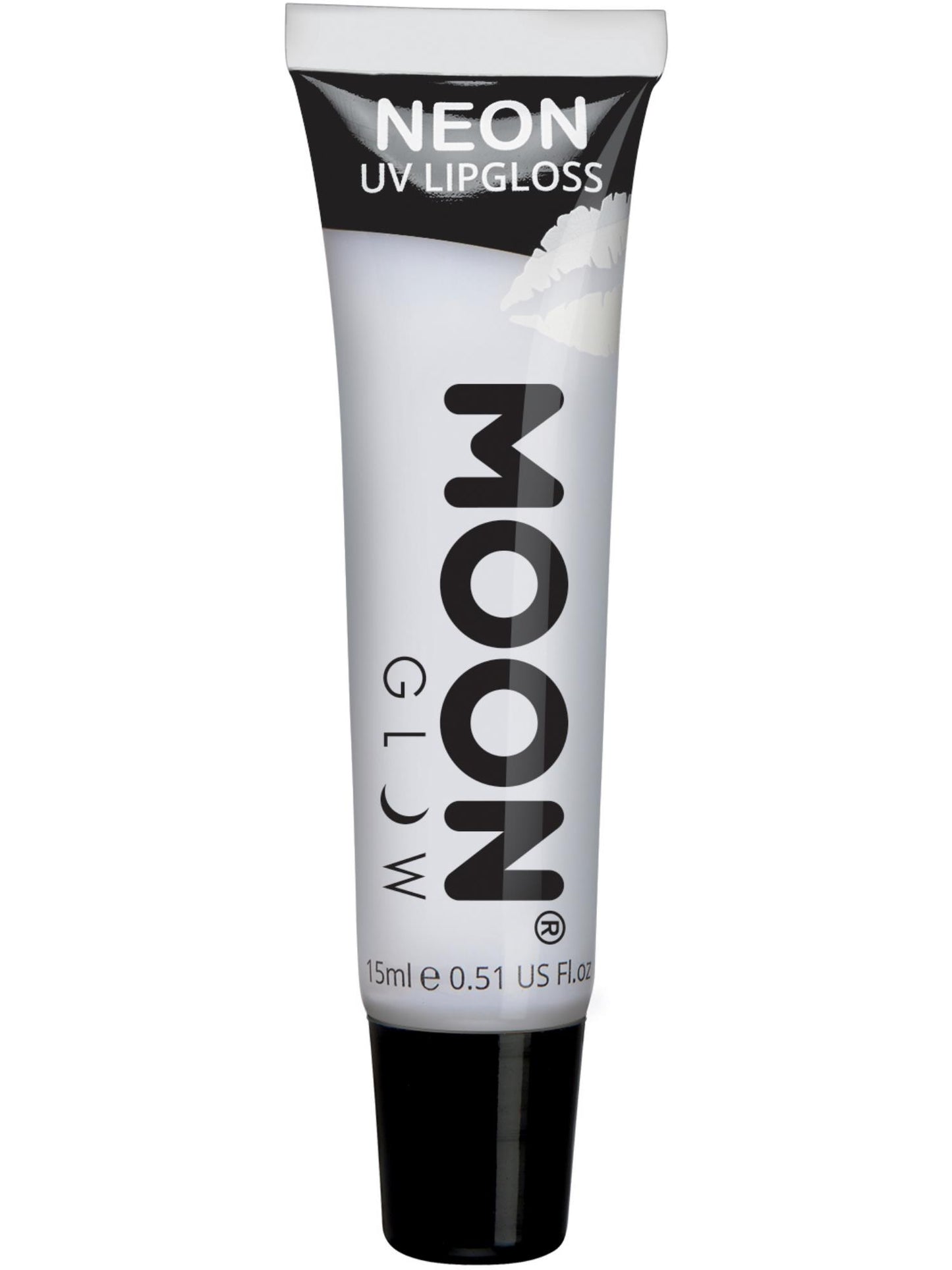 Smiffys Moon Glow Intense Neon UV Fruity Lipgloss, White CD für Unisex
