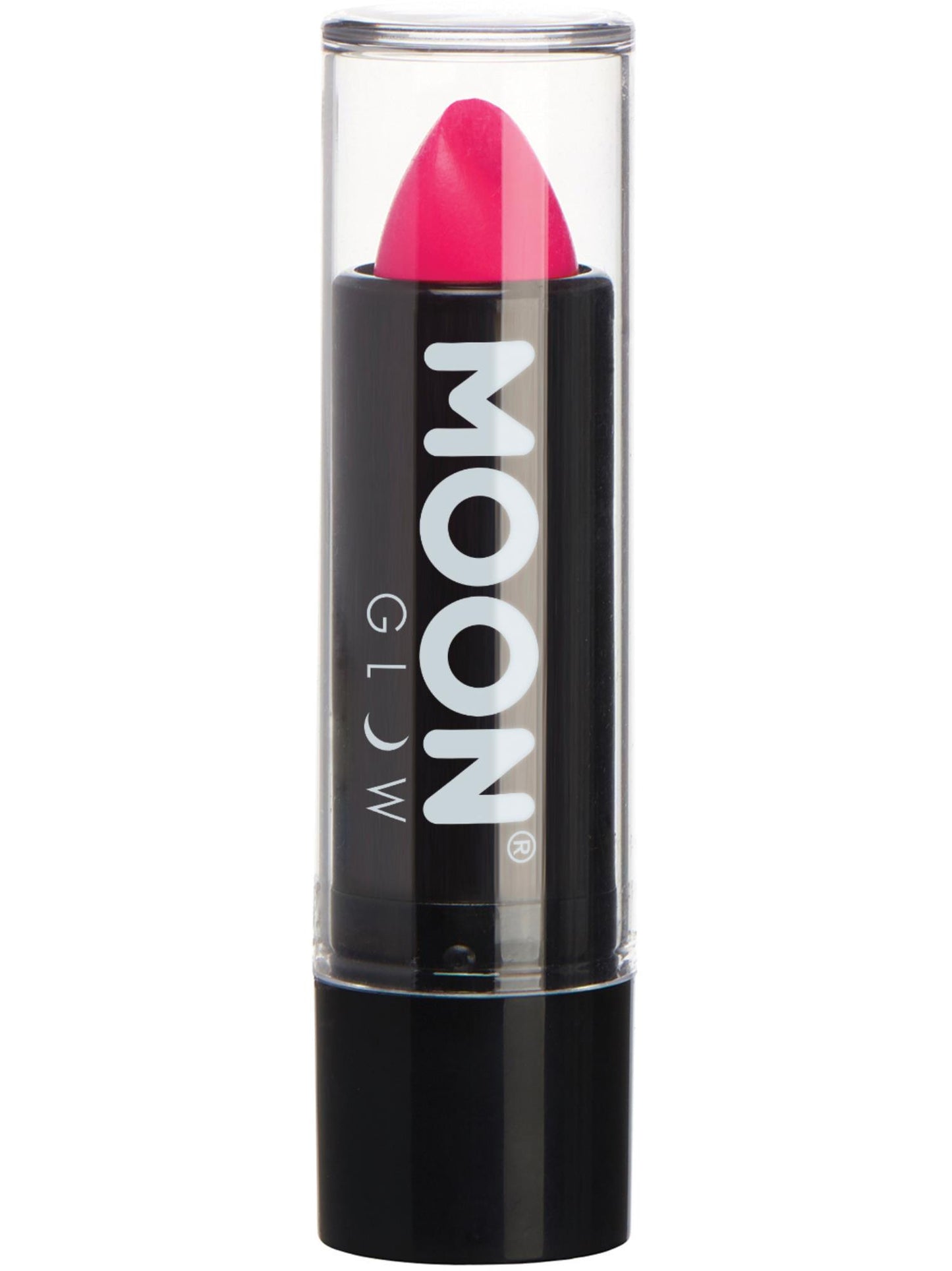 Smiffys Moon Glow Intense Neon UV Lipstick, Intense Pink CD für Unisex