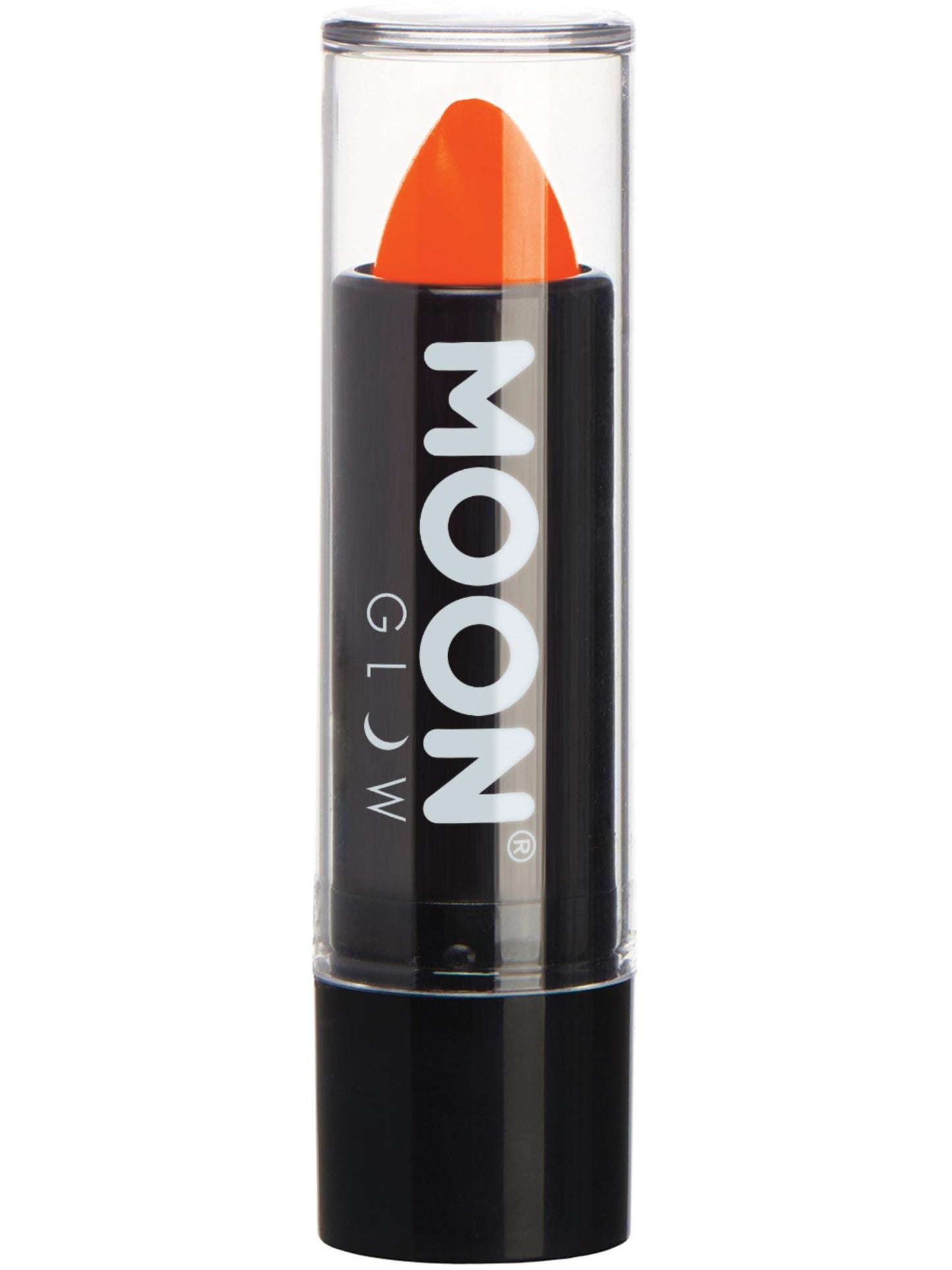Smiffys Moon Glow Intense Neon UV Lipstick, Intense Orange CD für Unisex