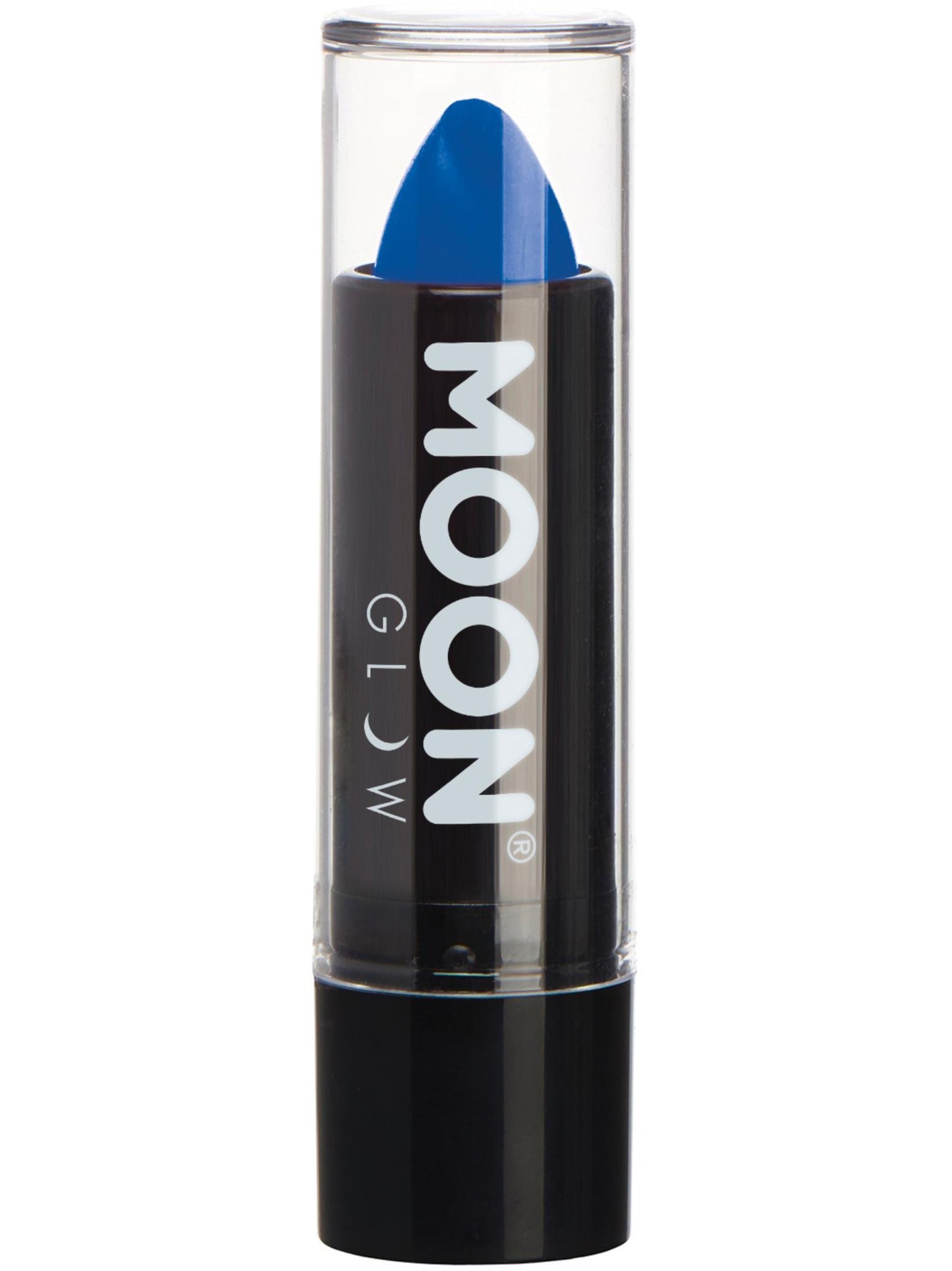 Smiffys Moon Glow Intense Neon UV Lipstick, Intense Blue CD für Unisex