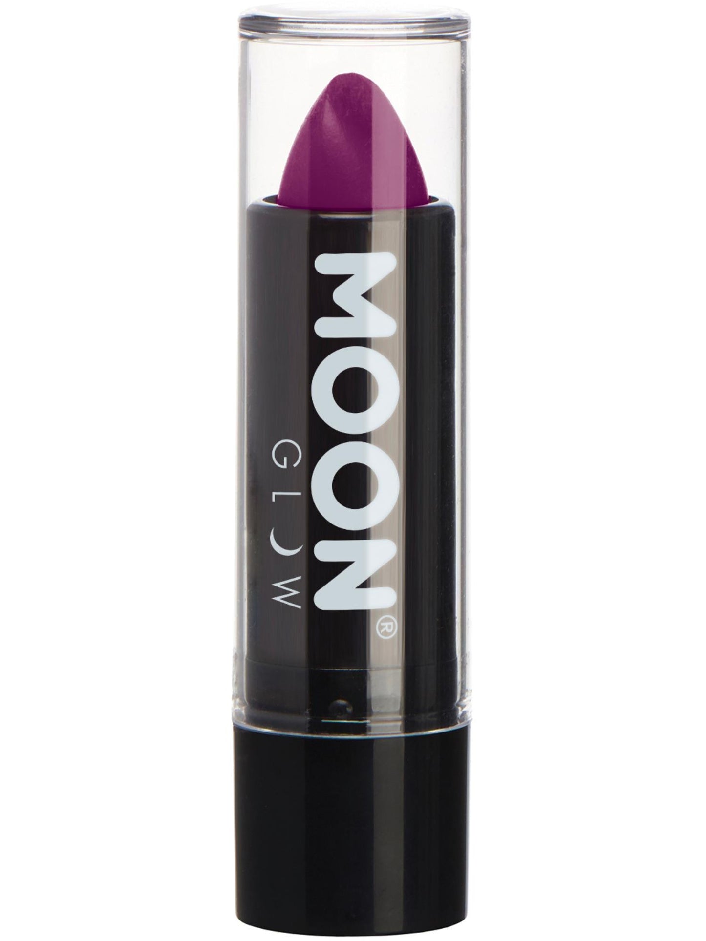 Smiffys Moon Glow Intense Neon UV Lipstick, Intense Purple CD für Unisex