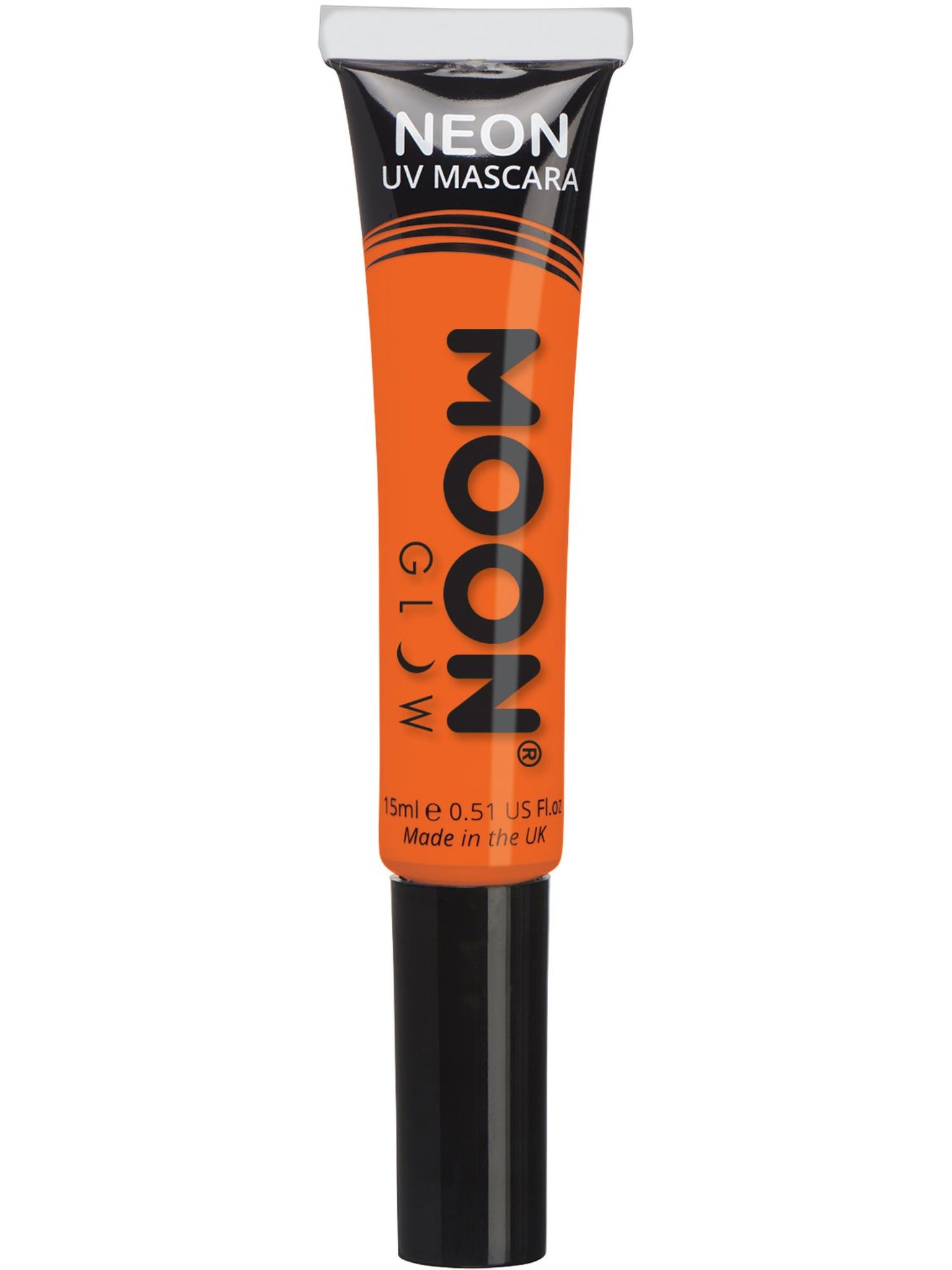 Smiffys Moon Glow Intense Neon UV Mascara, Intense Orange CD für Unisex