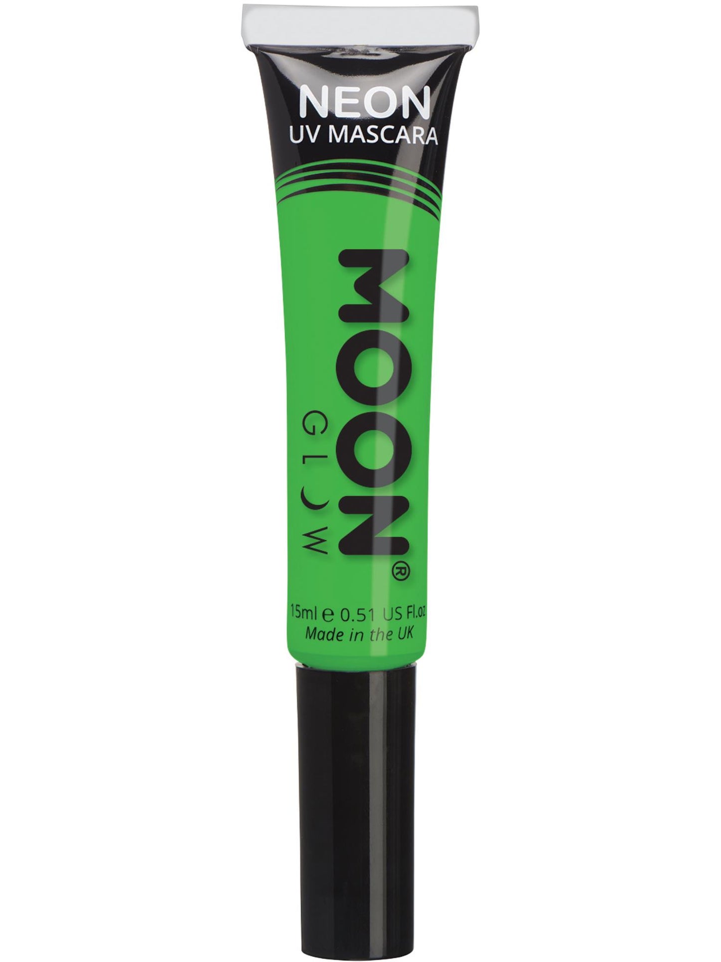 Smiffys Moon Glow Intense Neon UV Mascara, Intense Green CD für Unisex