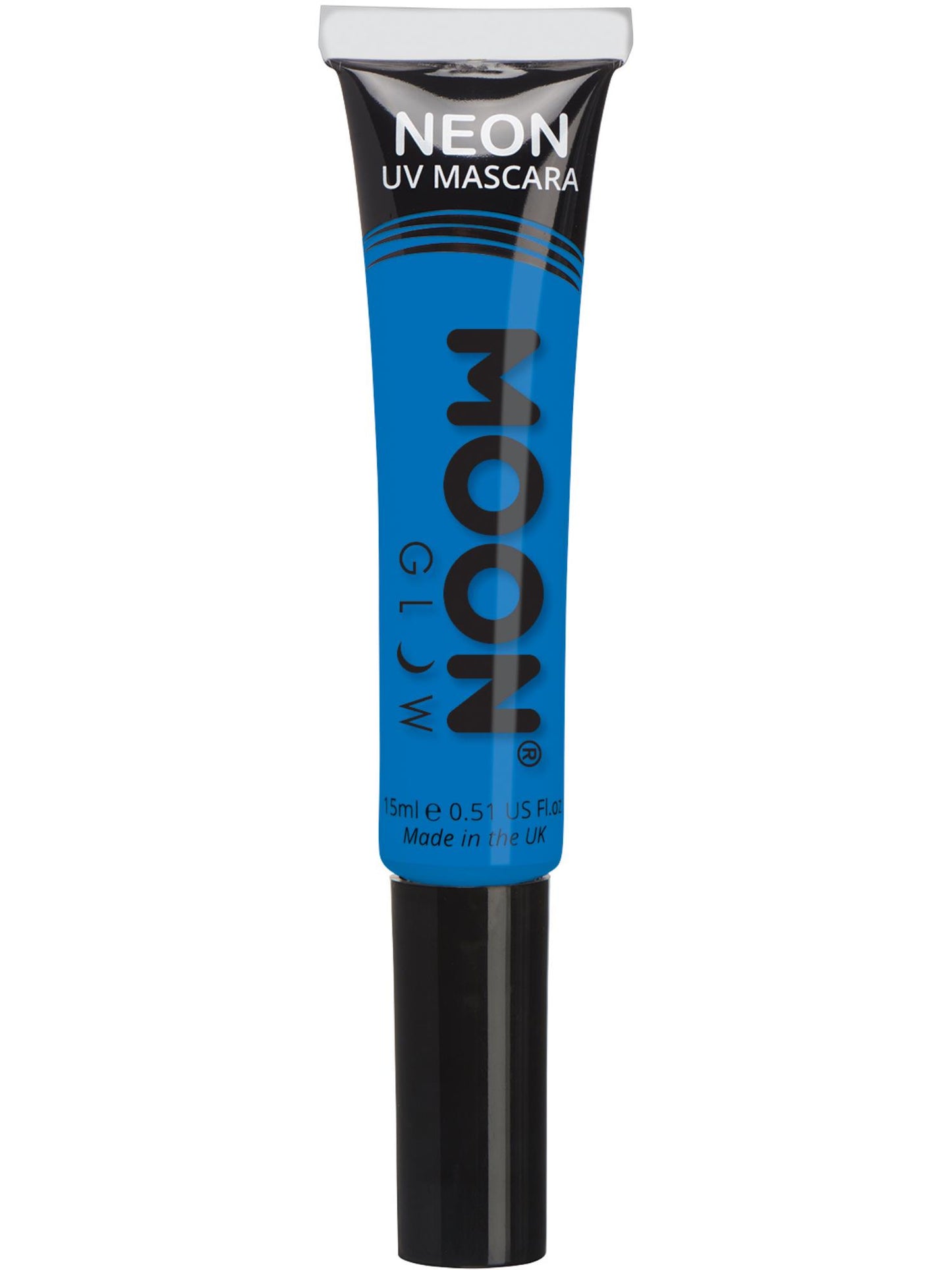 Smiffys Moon Glow Intense Neon UV Mascara, Intense Blue CD für Unisex