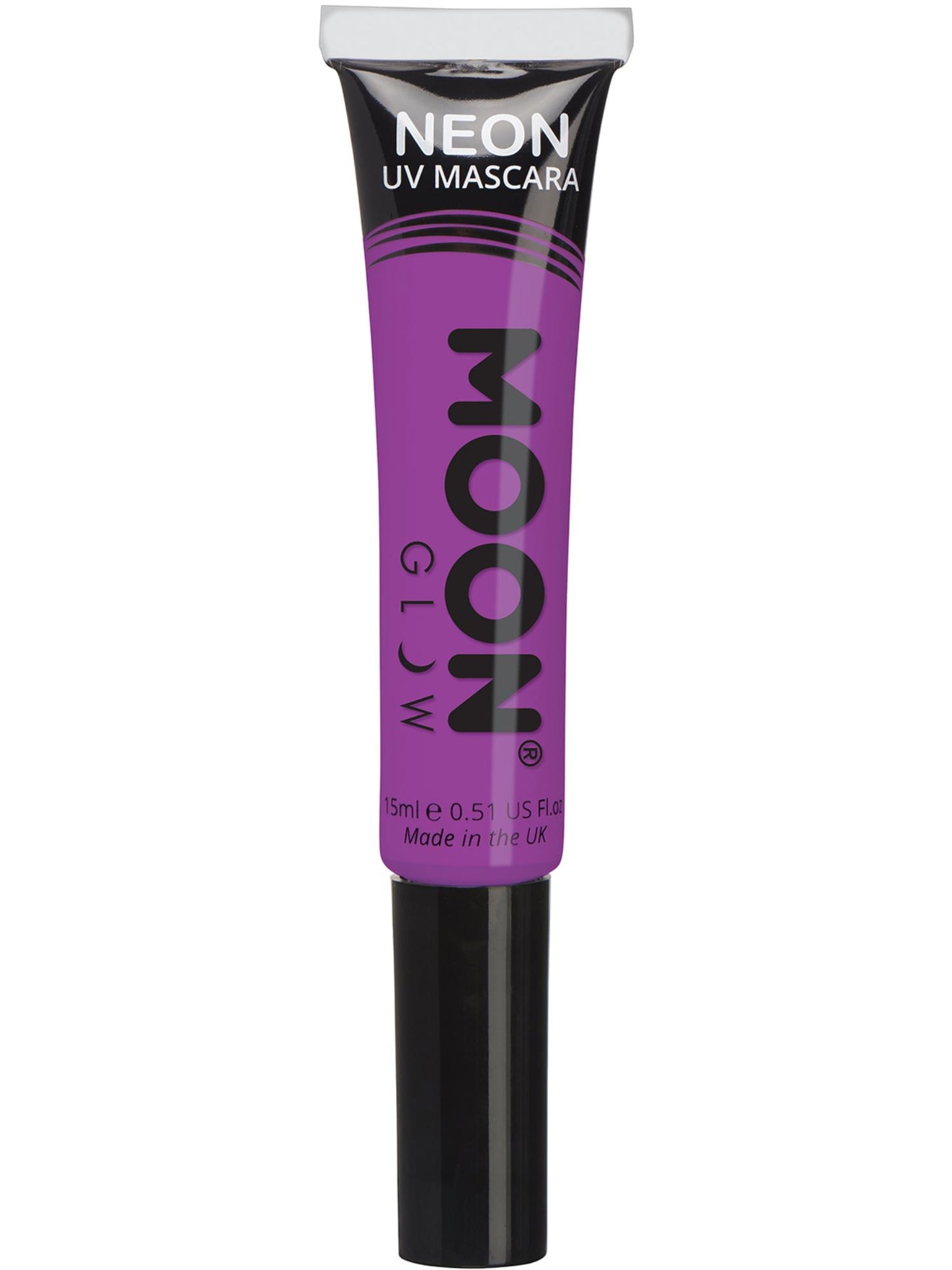 Smiffys Moon Glow Intense Neon UV Mascara, Intense Purple CD für Unisex