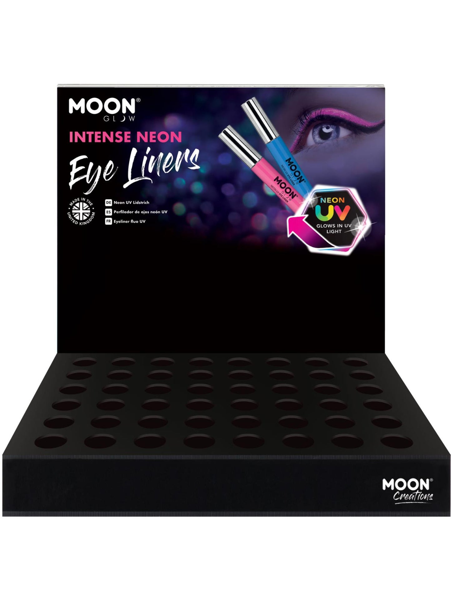 Smiffys Moon Glow Intense Neon UV Eye Liner, SF für Unisex