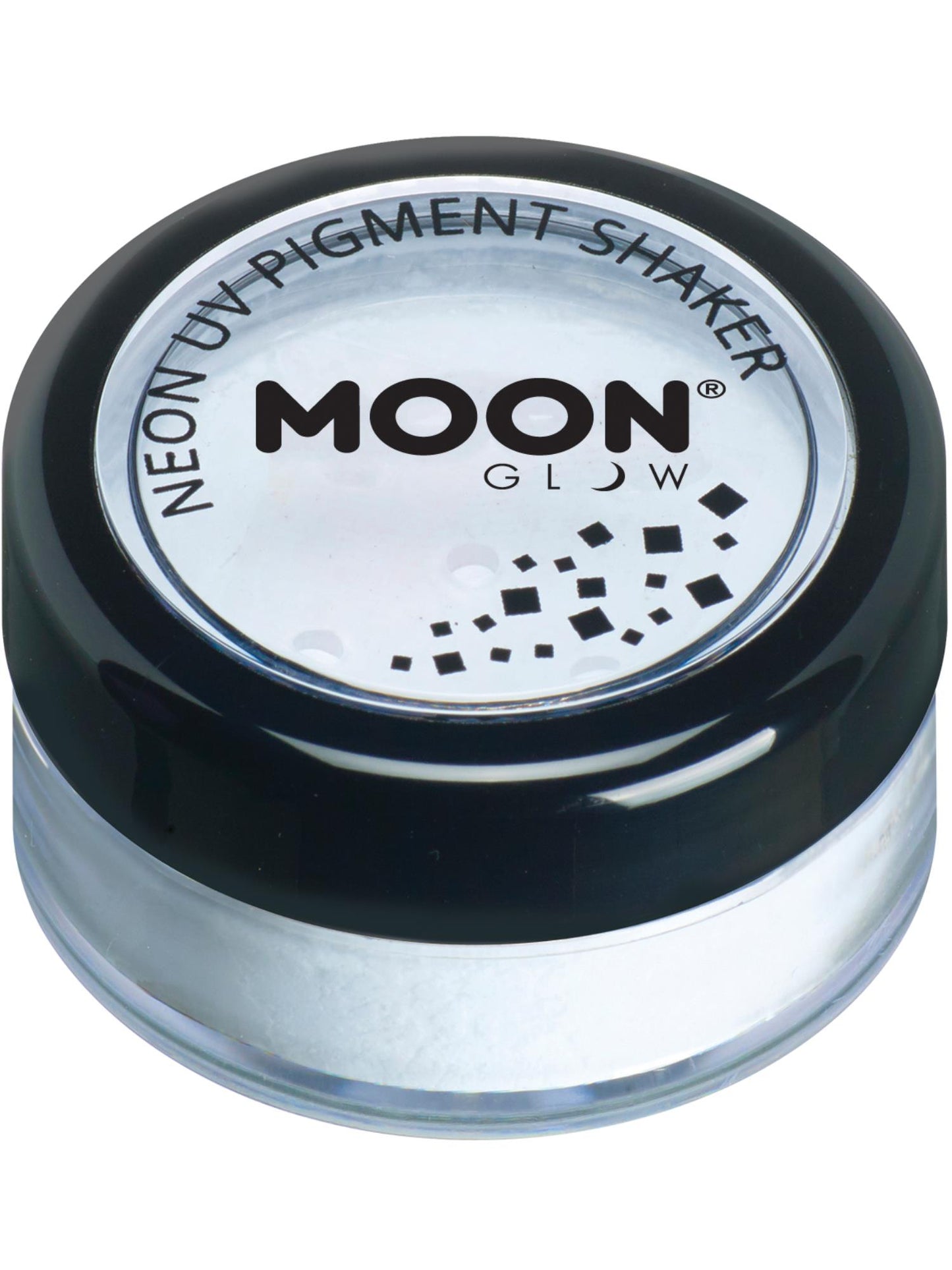 Smiffys Moon Glow Intense Neon UV Pigment Shakers, White CD für Unisex