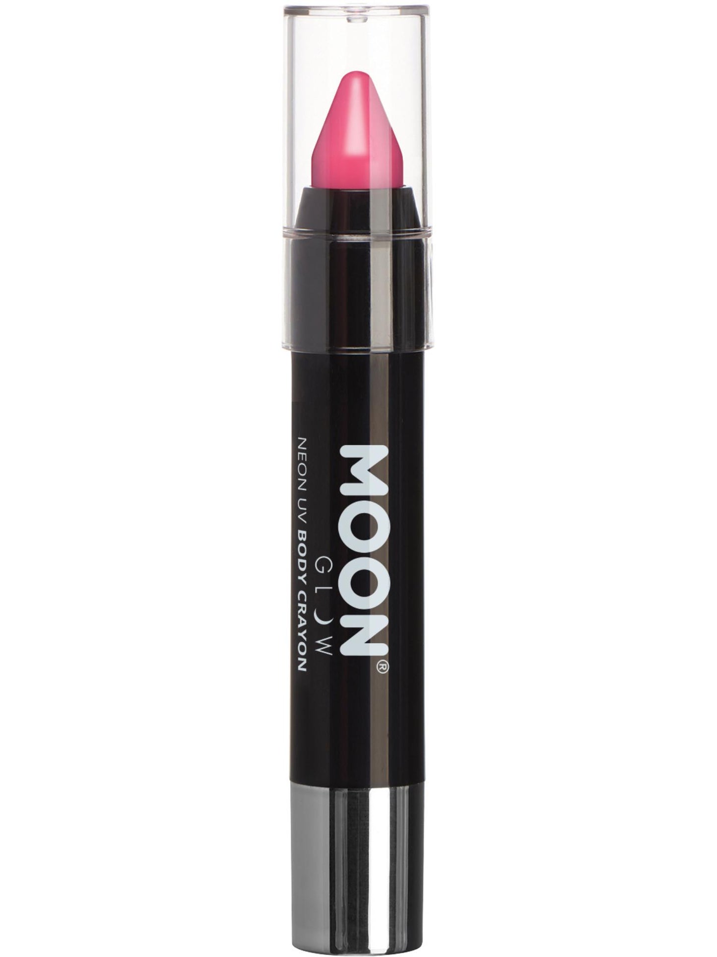 Smiffys Moon Glow Intense Neon UV Body Crayons, Intense Pi CD für Unisex