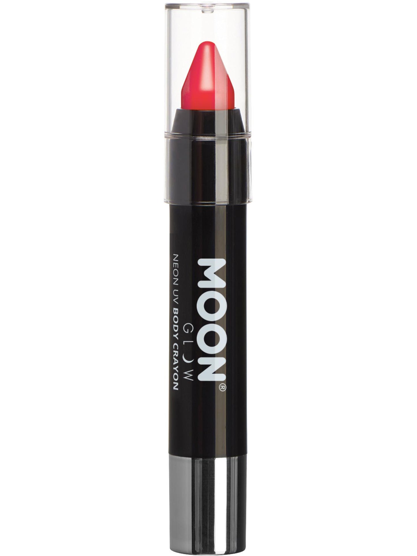 Smiffys Moon Glow Intense Neon UV Body Crayons, Intense Re CD für Unisex