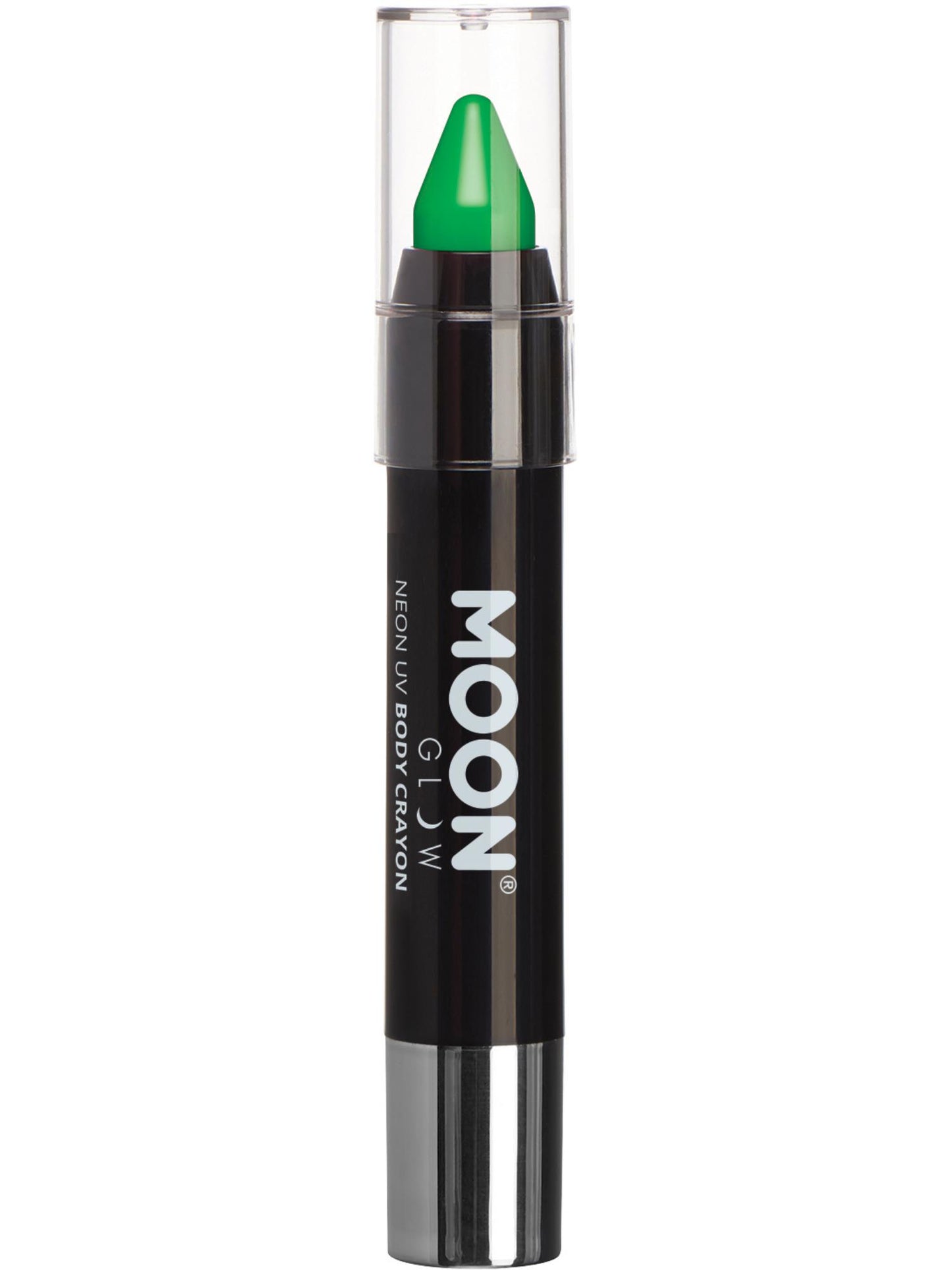 Smiffys Moon Glow Intense Neon UV Body Crayons, Intense Gr CD für Unisex