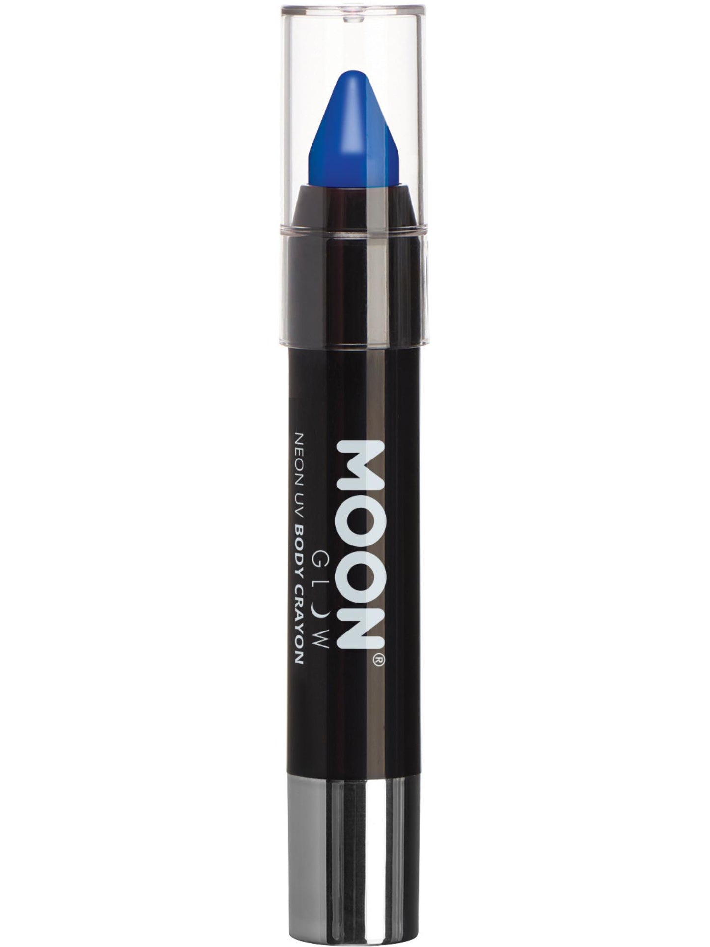 Smiffys Moon Glow Intense Neon UV Body Crayons, Intense Bl CD für Unisex