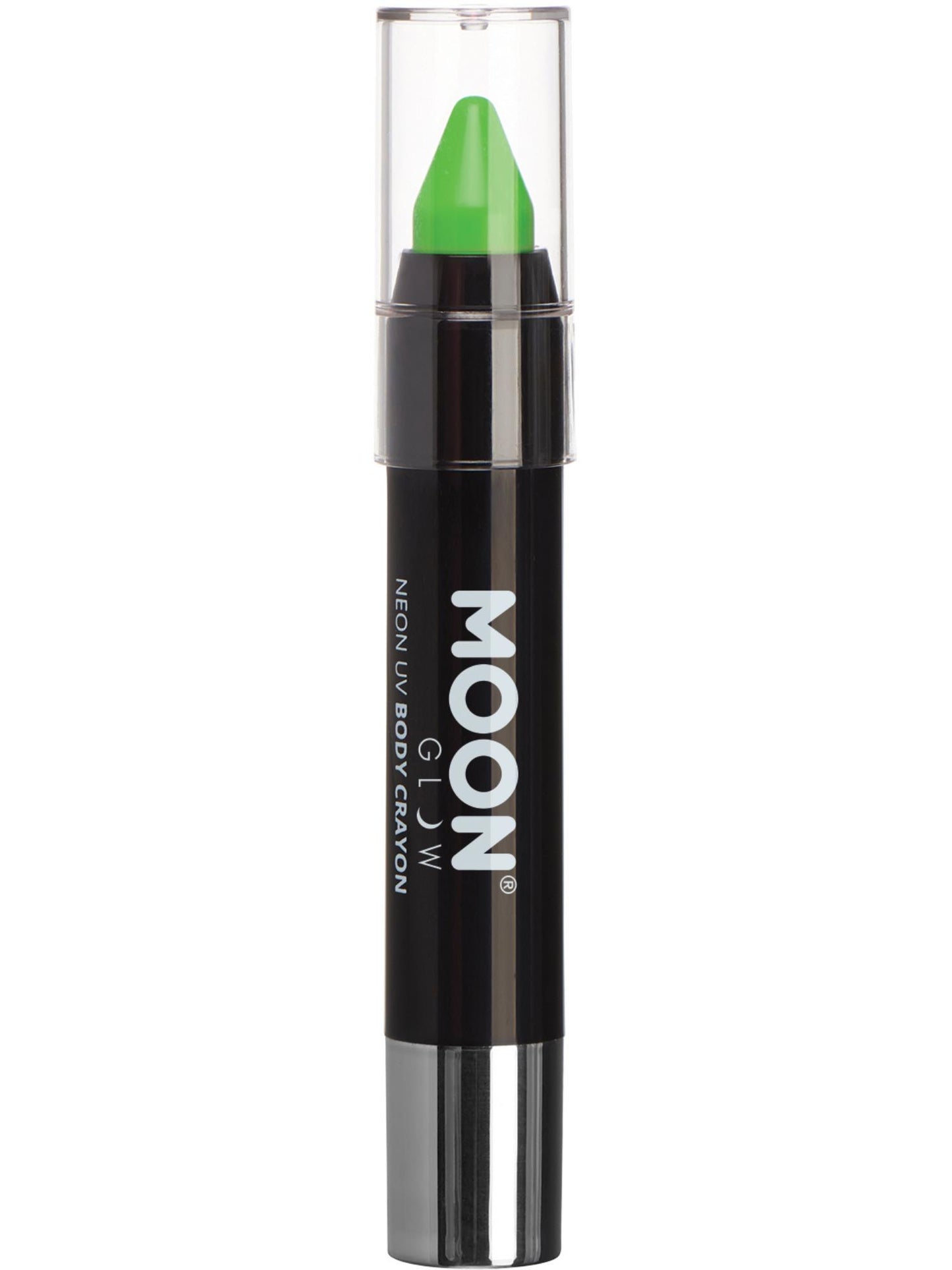 Smiffys Moon Glow Pastel Neon UV Body Crayons, Pastel Gree CD für Unisex